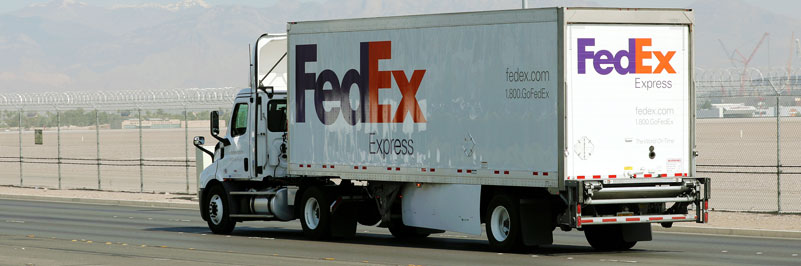 Fedex truck accident